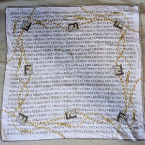 Vintage Fendi Scarf Roma 1925
